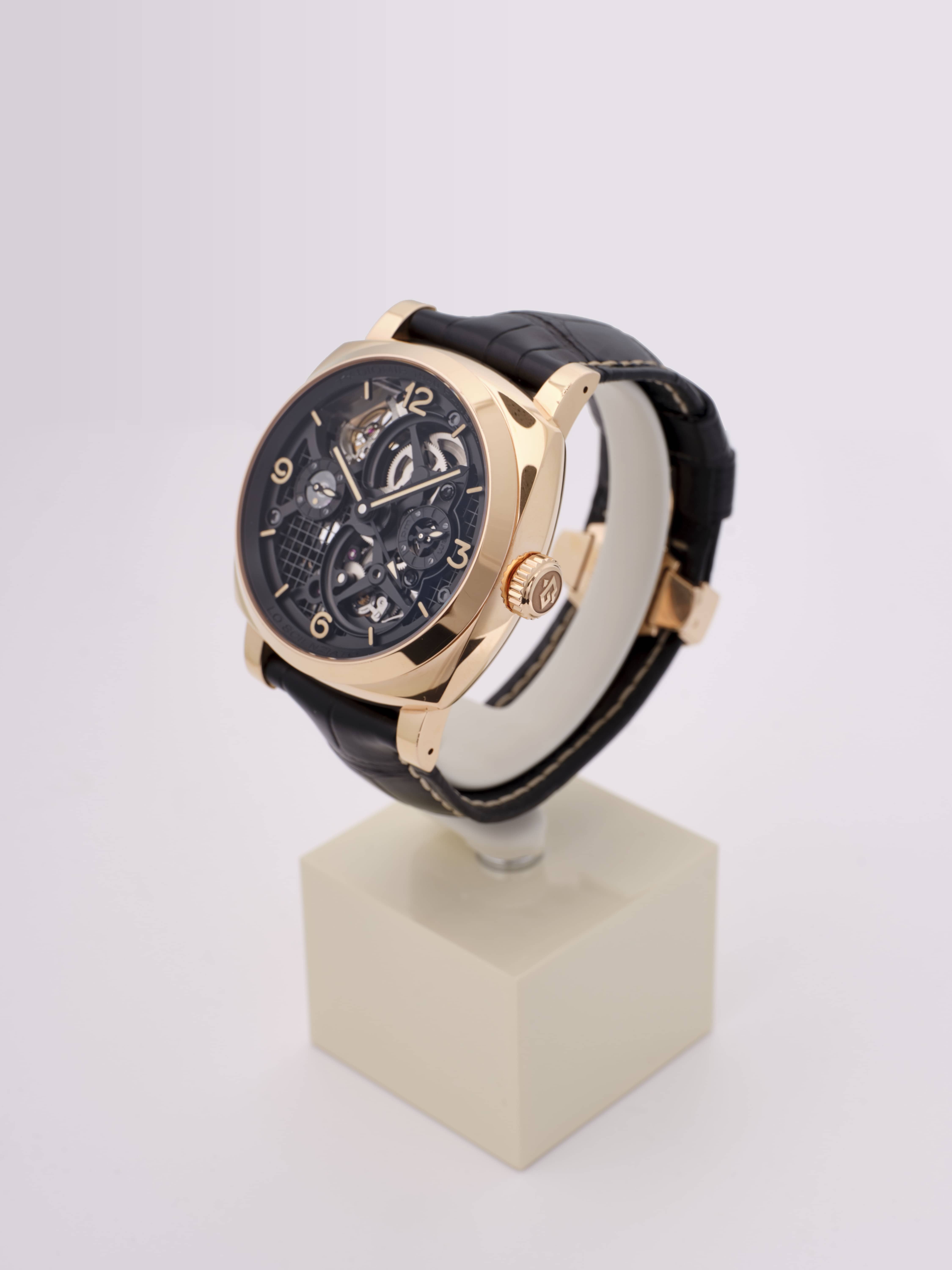  Ansicht 1LO SCIENZIATO - Radiomir 1940 Tourbillon GMT Oro Rosso