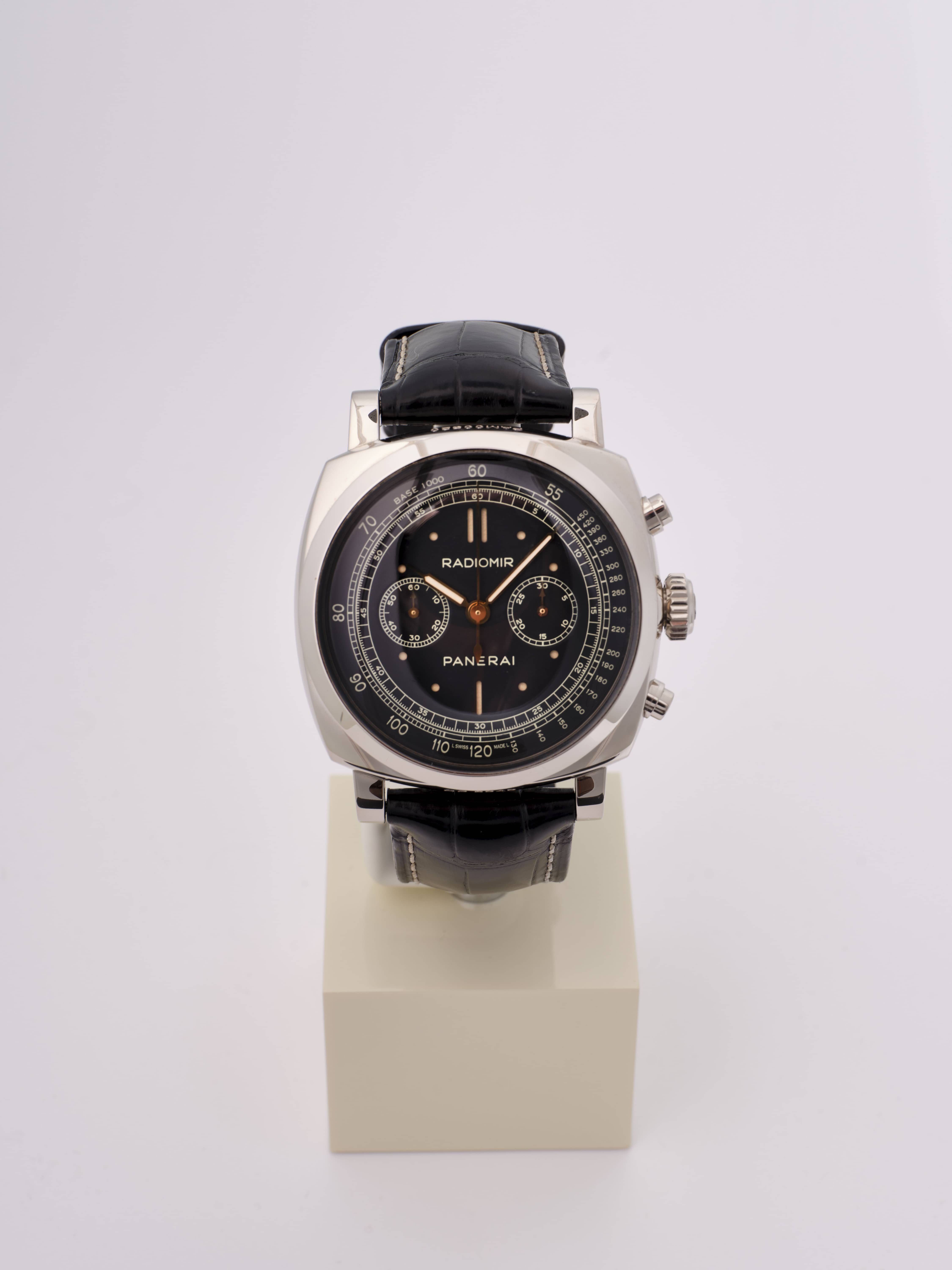  FrontRadiomir 1940 Chronograph Oro Bianco