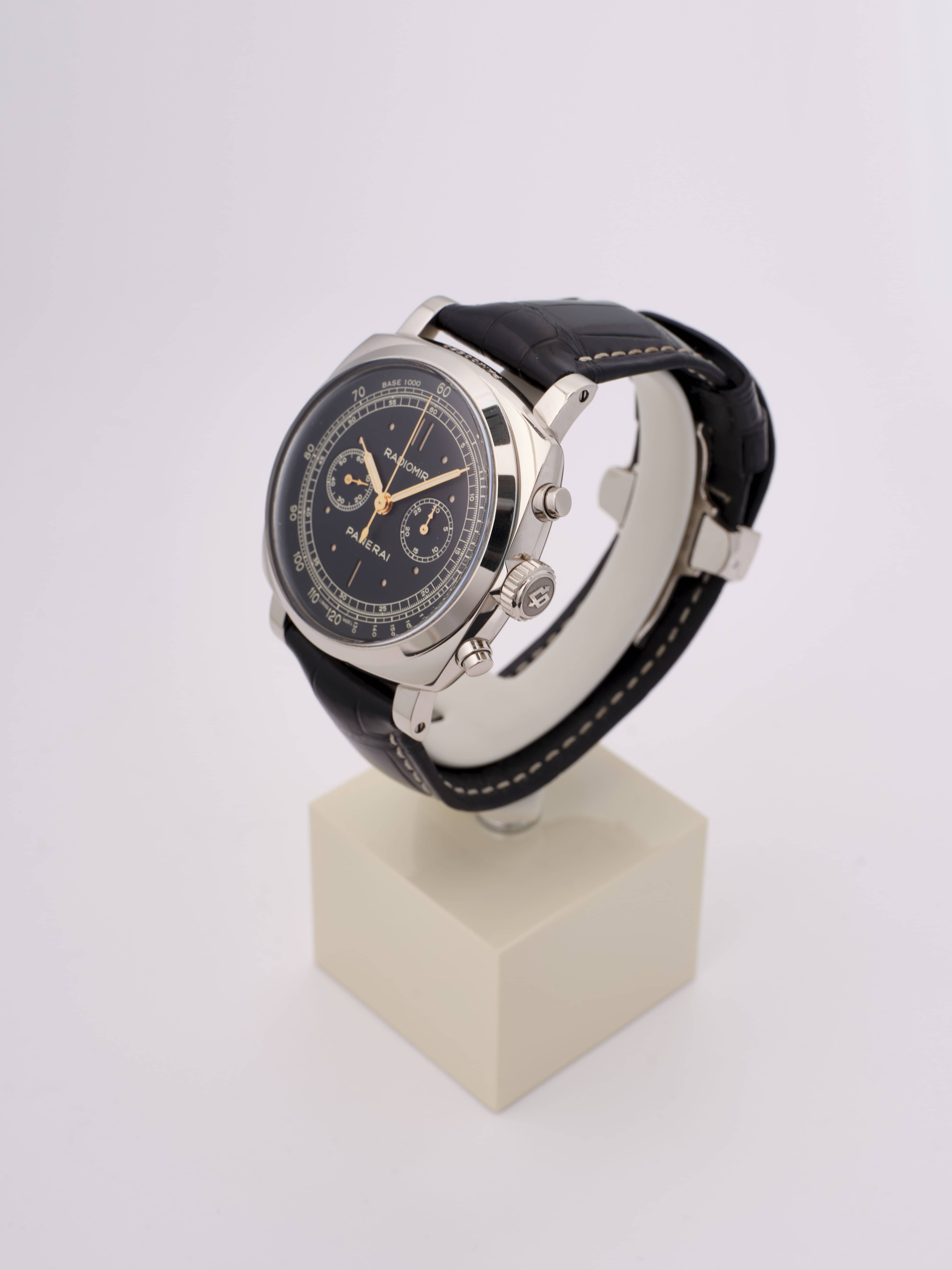  Ansicht 1Radiomir 1940 Chronograph Oro Bianco