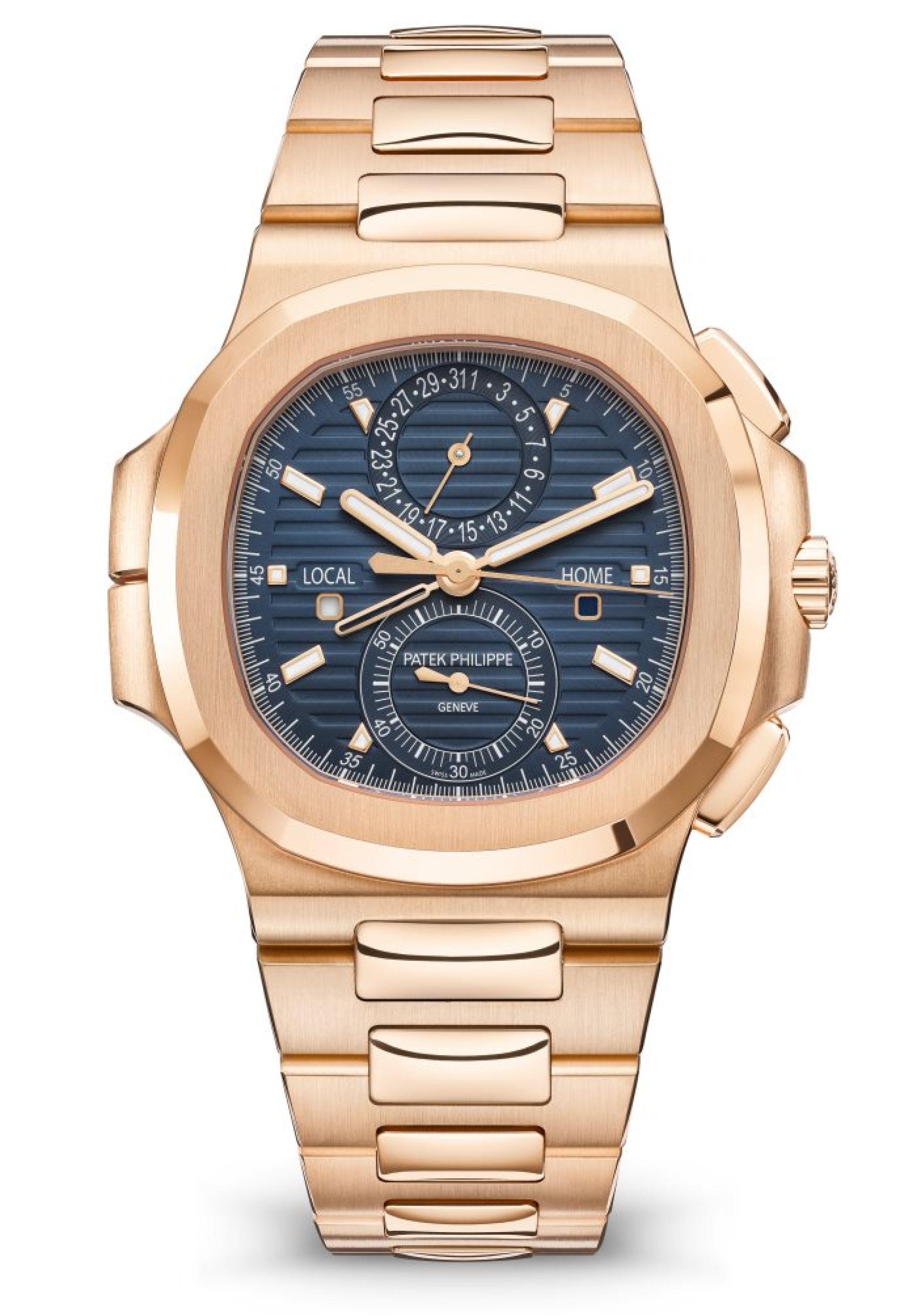 Patek Philippe Flyback-Chronograph, Travel Time. Face