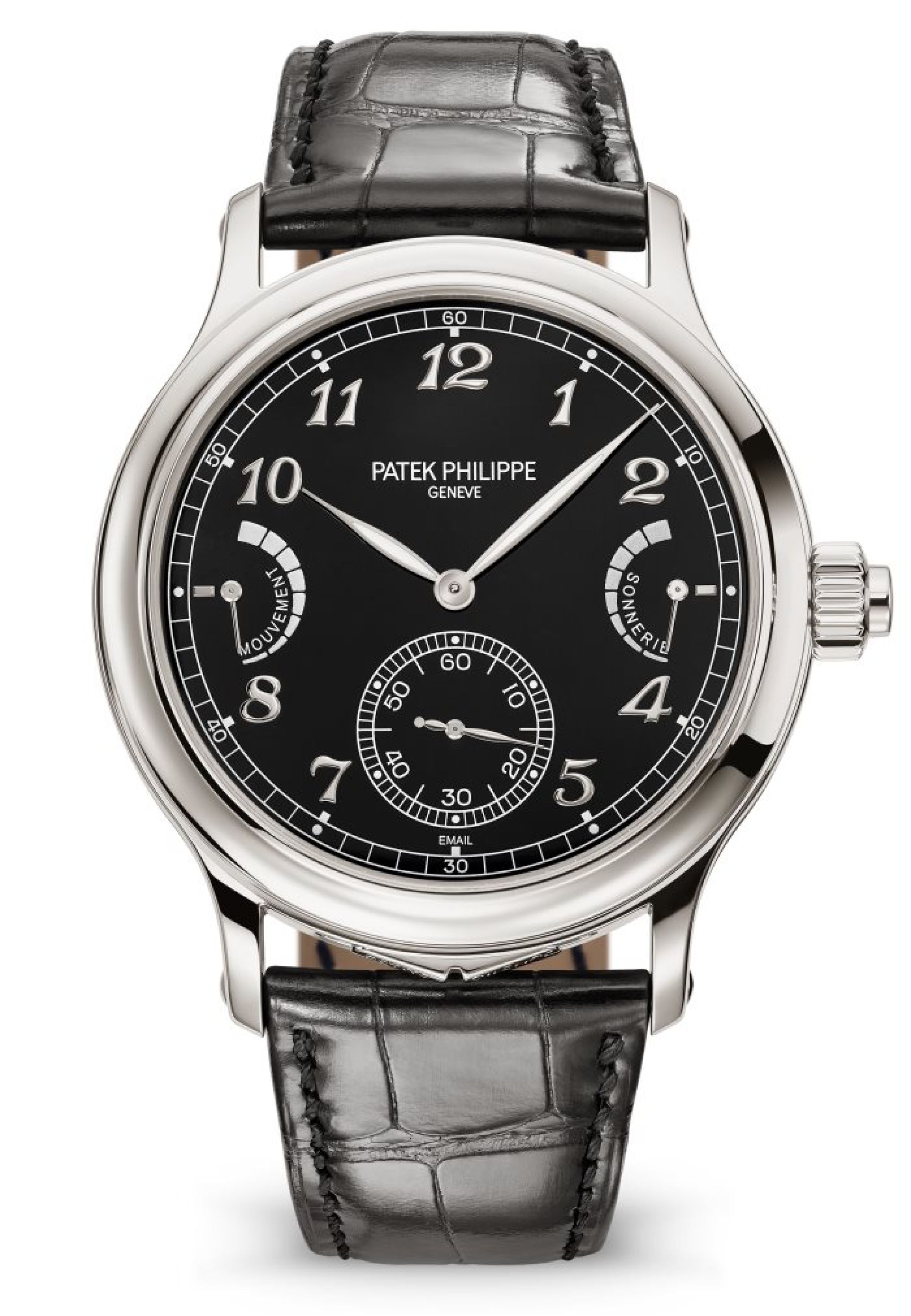 Patek Philippe Grande und Petite Sonnerie, Minutenrepetition. Face