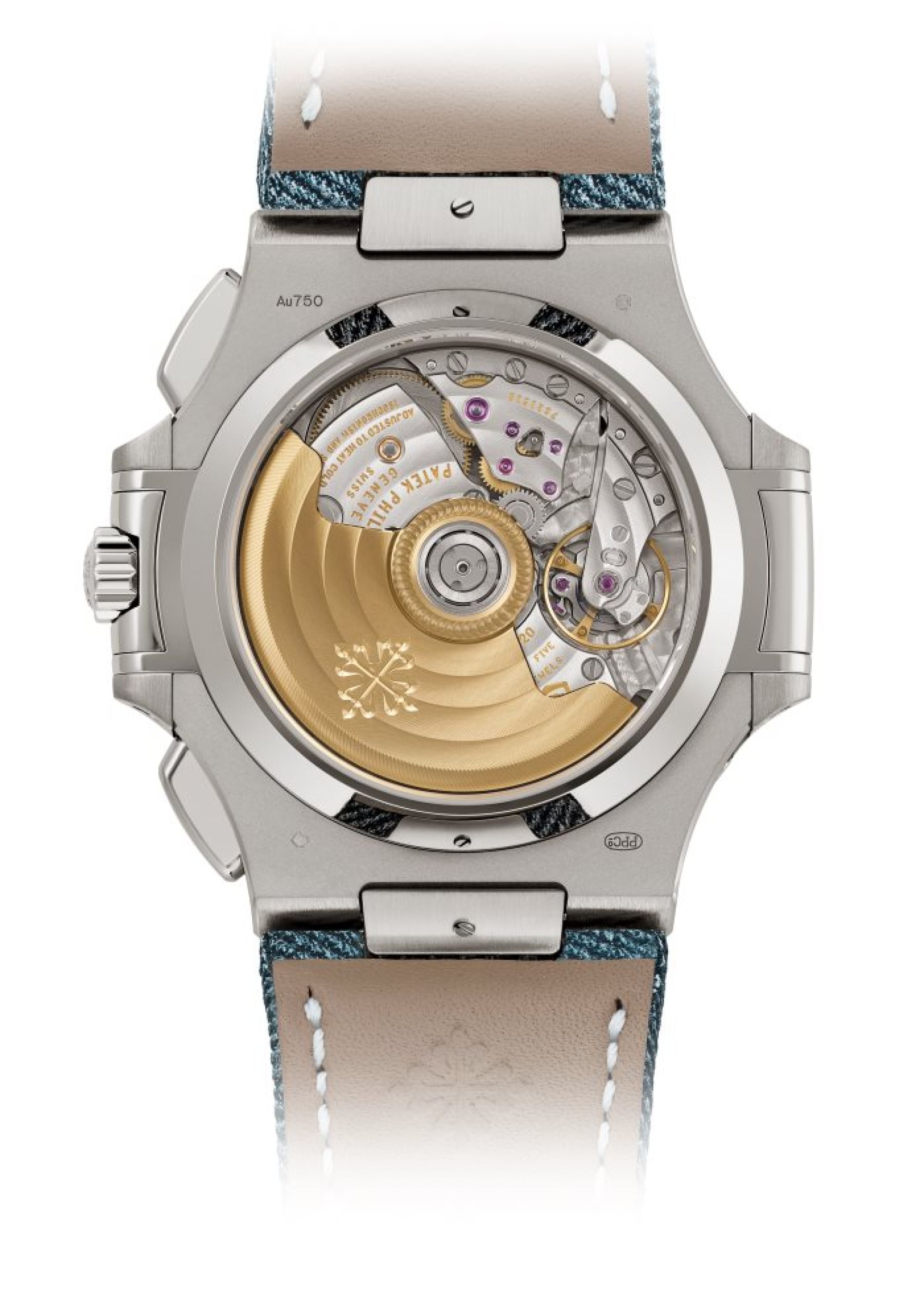Patek Philippe Flyback-Chronograph. Rückseite