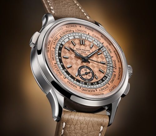 Weltzeituhr, Flyback-Chronograph.