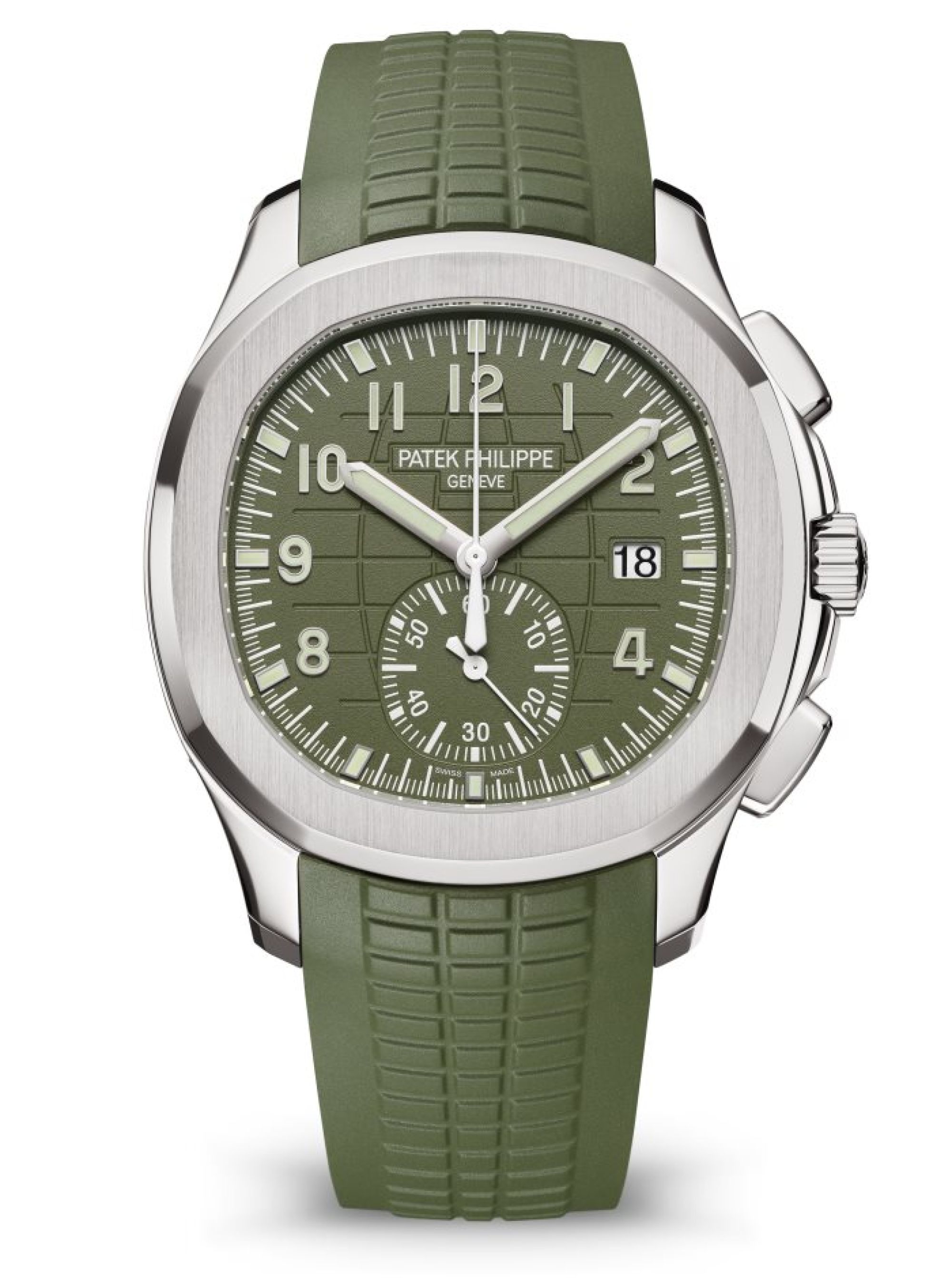 Patek Philippe Aquanaut Chronograph. Face