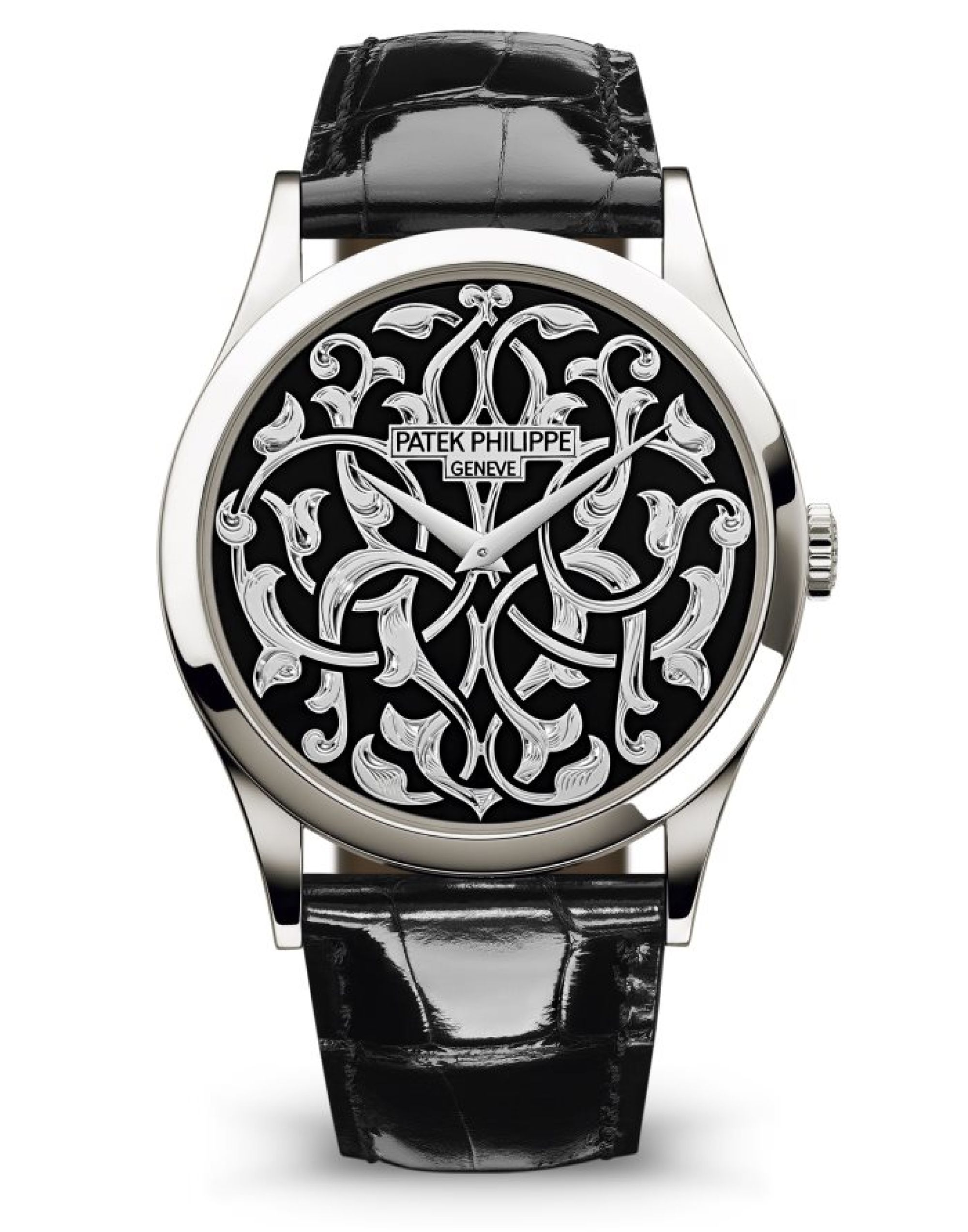 Patek Philippe Voluten und Arabesken. Face