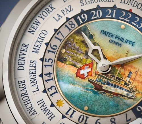 Minutenrepetition, Weltzeituhr.