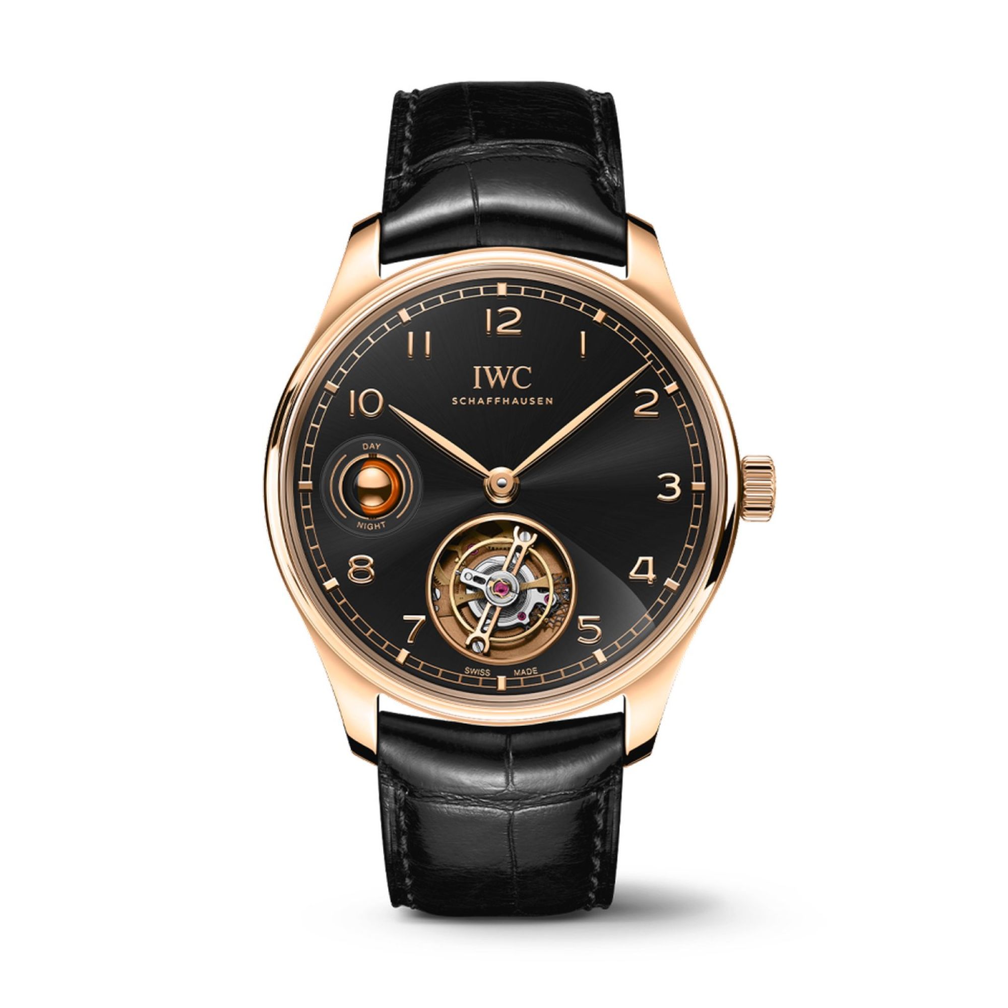 IWC  Portugieser Hand-Wound Tourbillon Day & Night Face