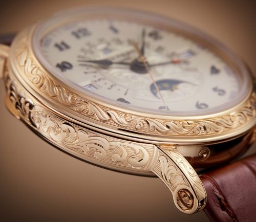 Ewiger Kalender mit retrogradem Datum, Rare Handcrafts.