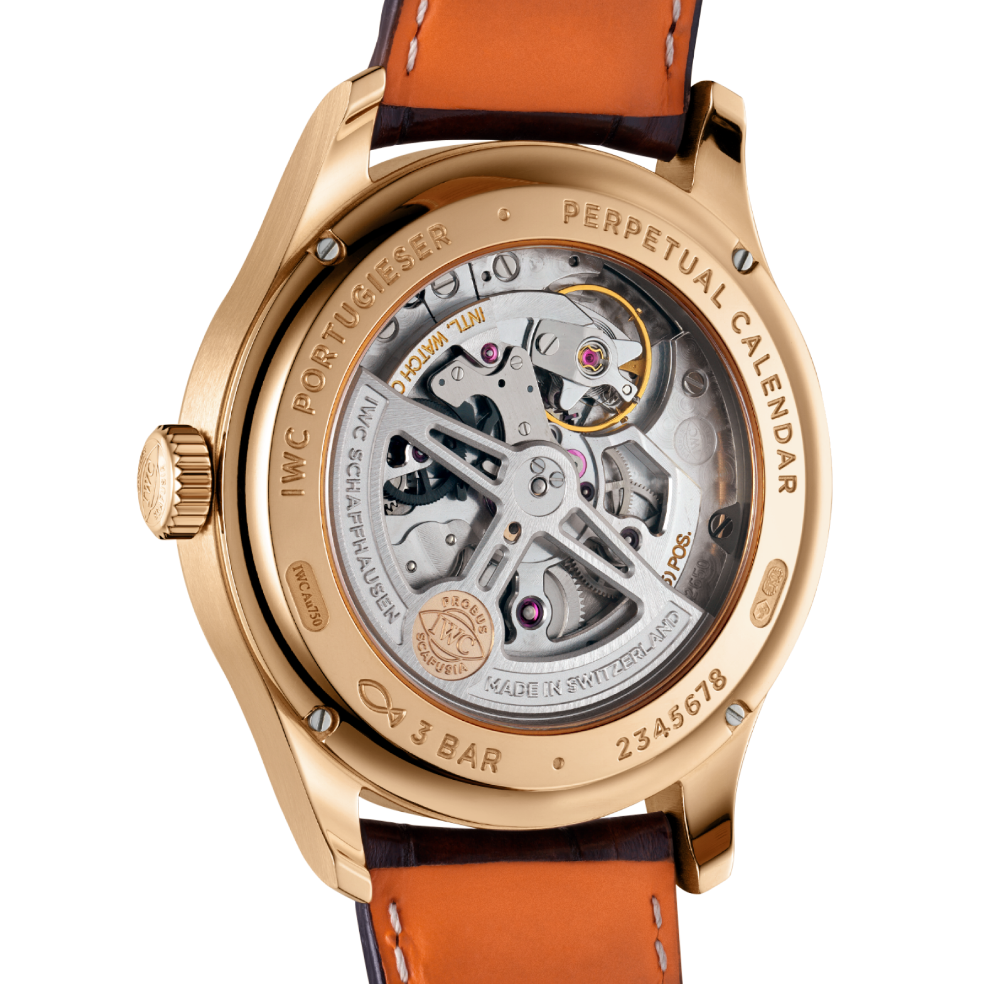 IWC Portugieser Perpetual Calendar 42 Rückseite