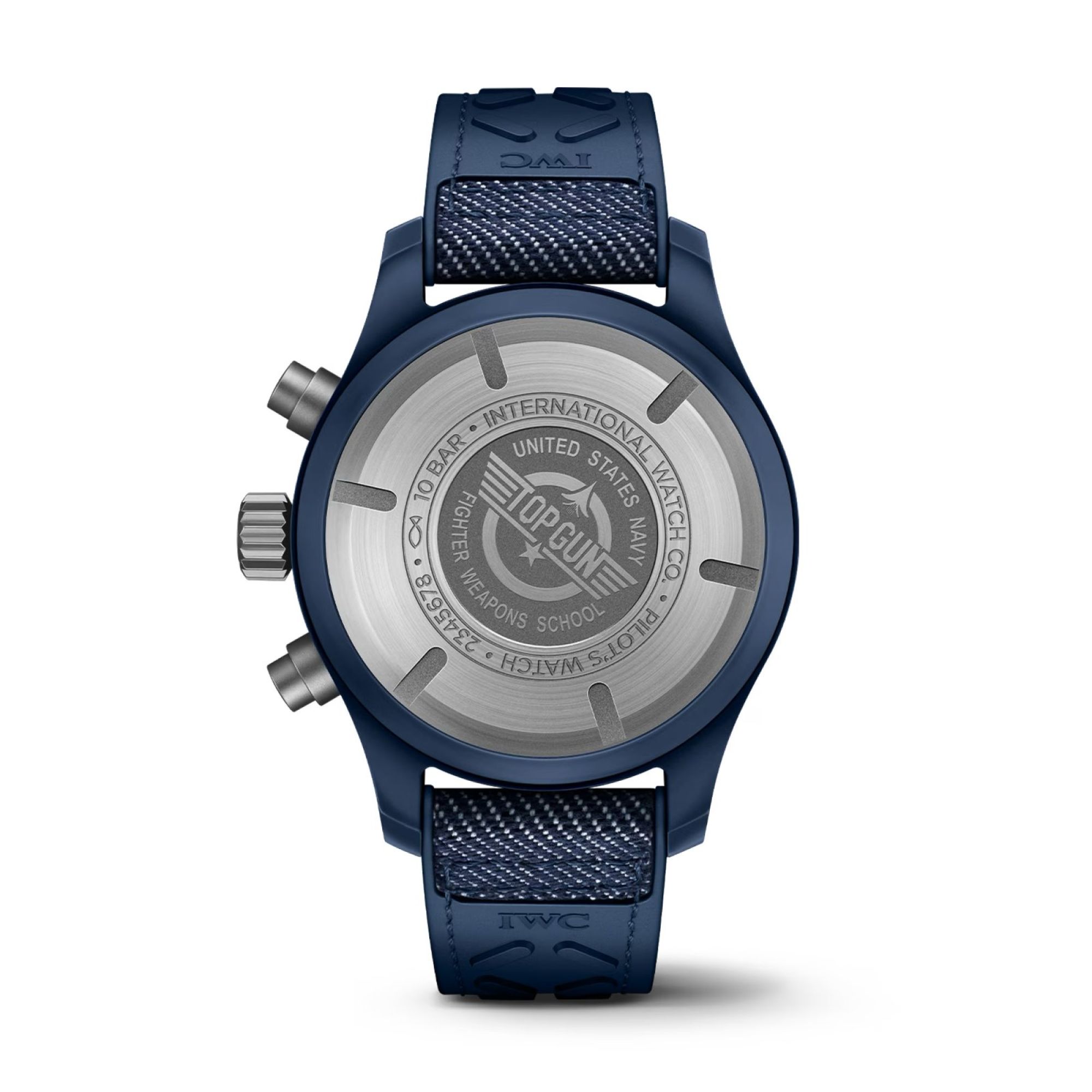 IWC Pilot's Watch Chronograph 41 TOP GUN Oceana Rückseite