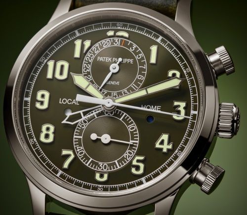 Calatrava Pilot Travel Time Chronograph.