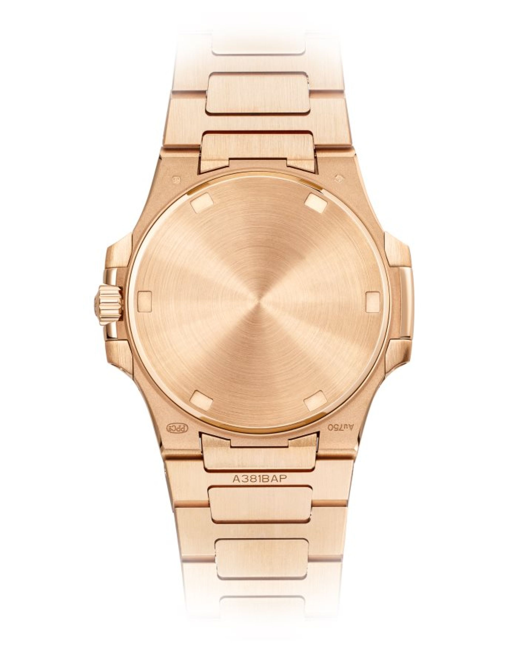 Patek Philippe Datum, Zentralsekunde. Rückseite