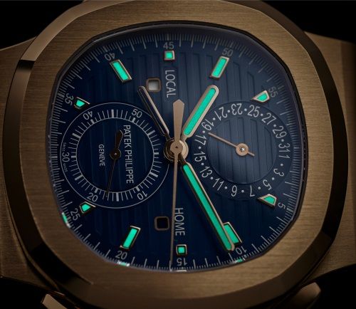 Flyback-Chronograph, Travel Time.