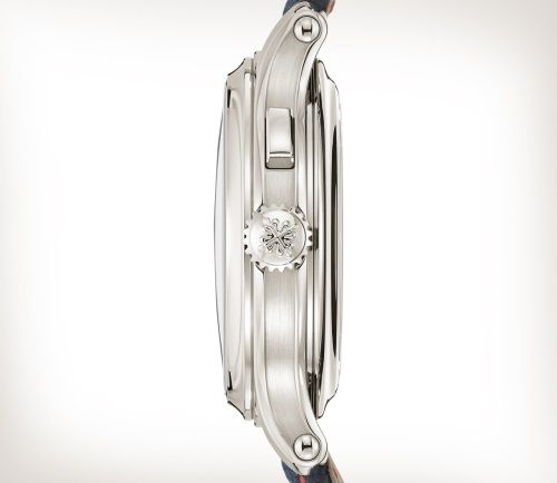 Monopusher-Chronograph mit 1/10-Sekunde.