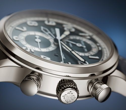 Calatrava Pilot Travel Time Chronograph.