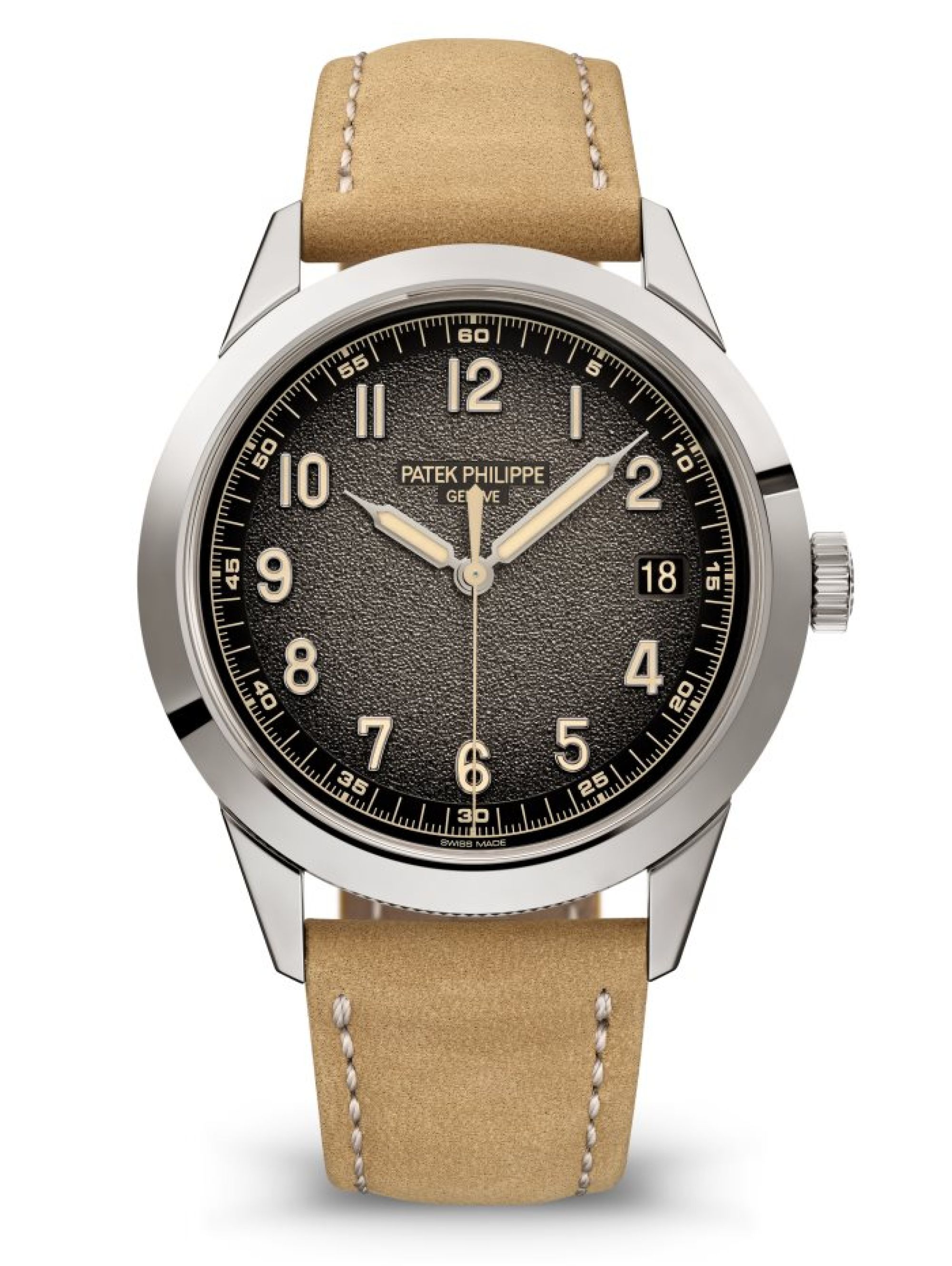 Patek Philippe Datum, Zentralsekunde. Face