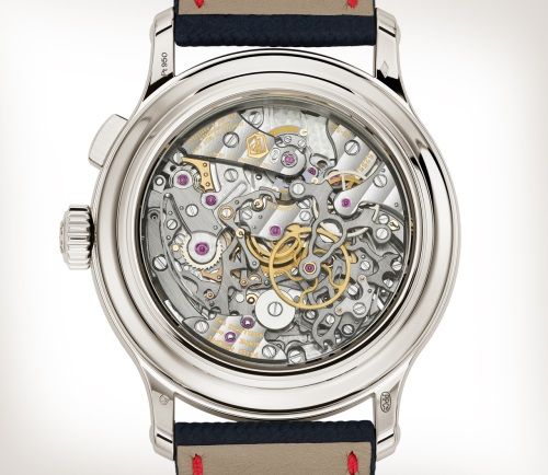 Monopusher-Chronograph mit 1/10-Sekunde.