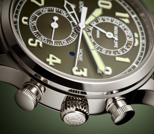 Calatrava Pilot Travel Time Chronograph.