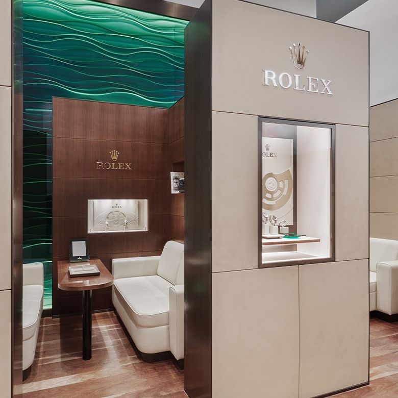 Rolex Showroom bei Juwelier Gadebusch in Köln