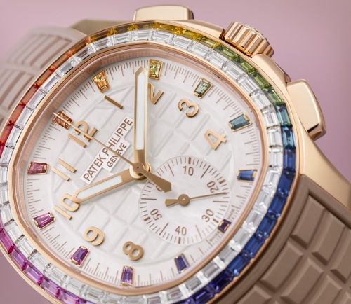 Aquanaut Luce Chronograph „Rainbow“.