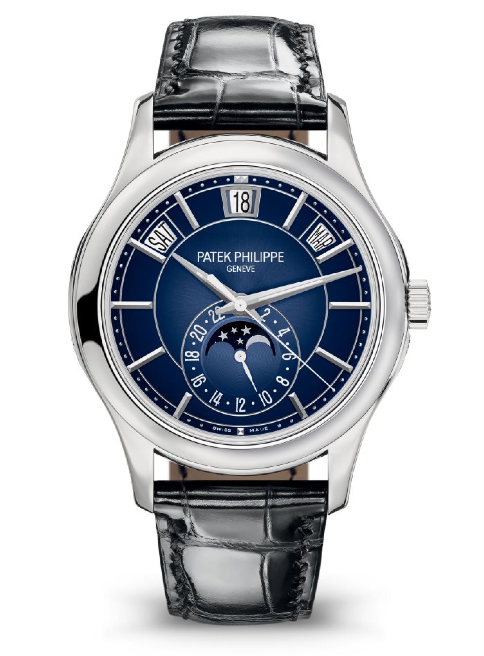 Patek Philippe Jahreskalender, Mondphase. Face