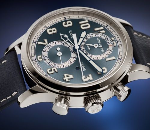 Calatrava Pilot Travel Time Chronograph.