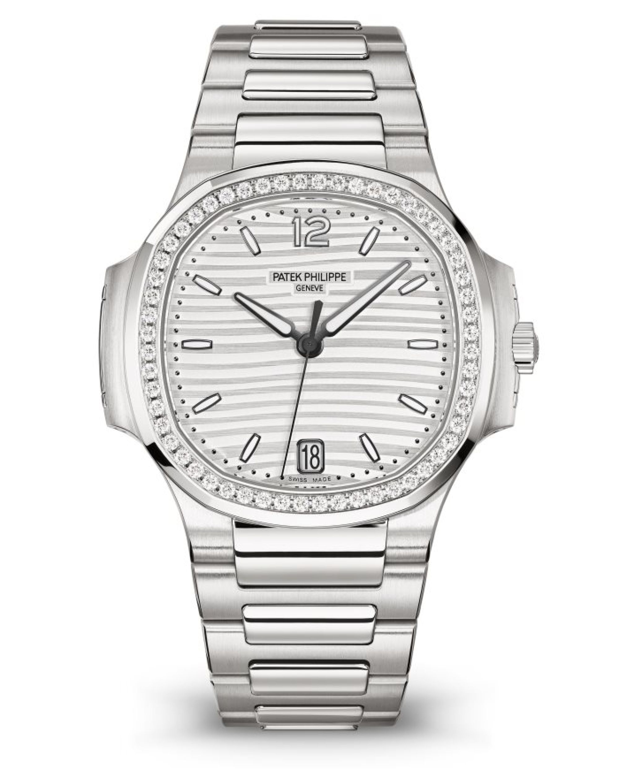 Patek Philippe Ladies Automatic Nautilus. Face