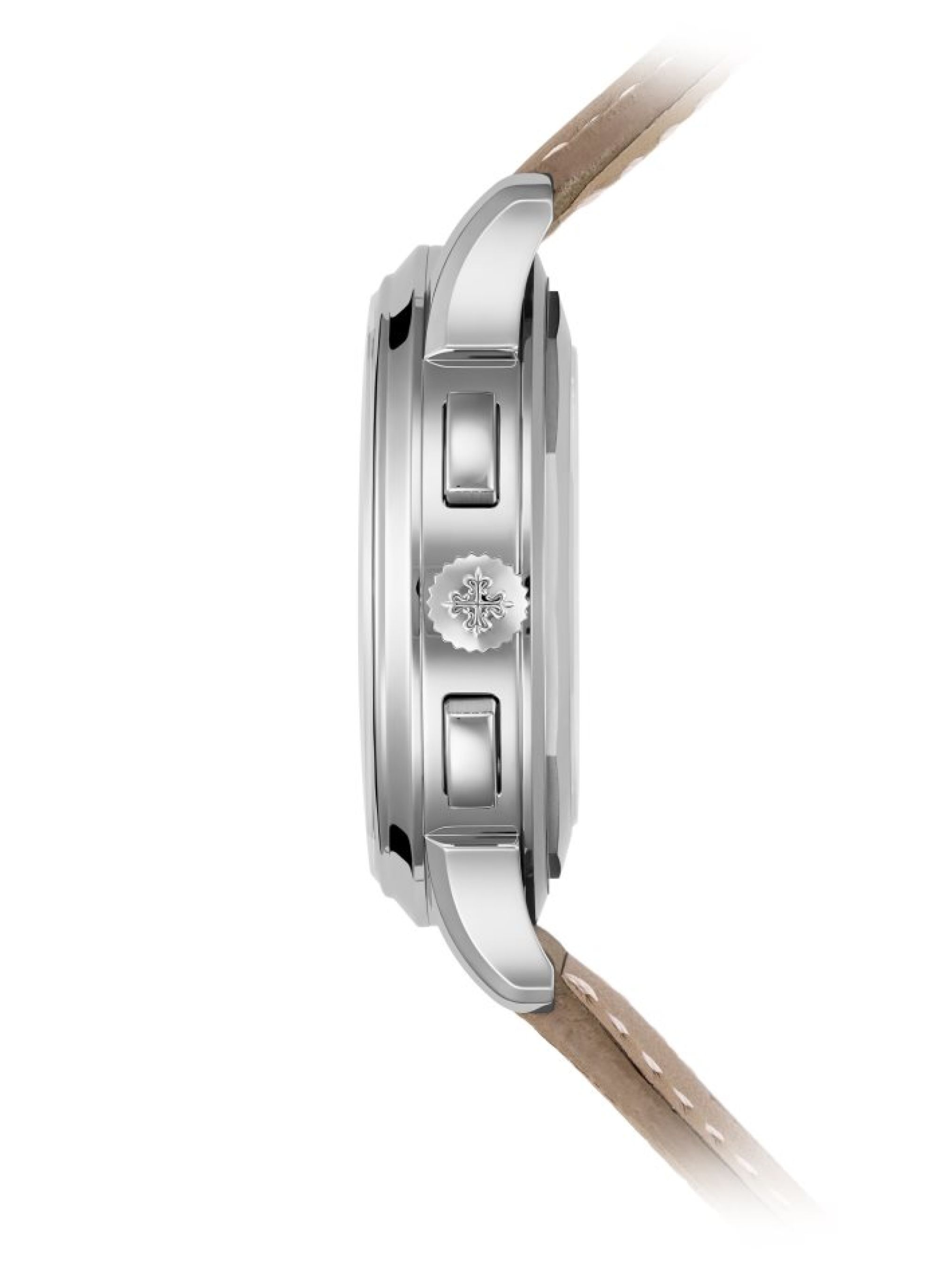 Patek Philippe Weltzeituhr, Flyback-Chronograph. Profil