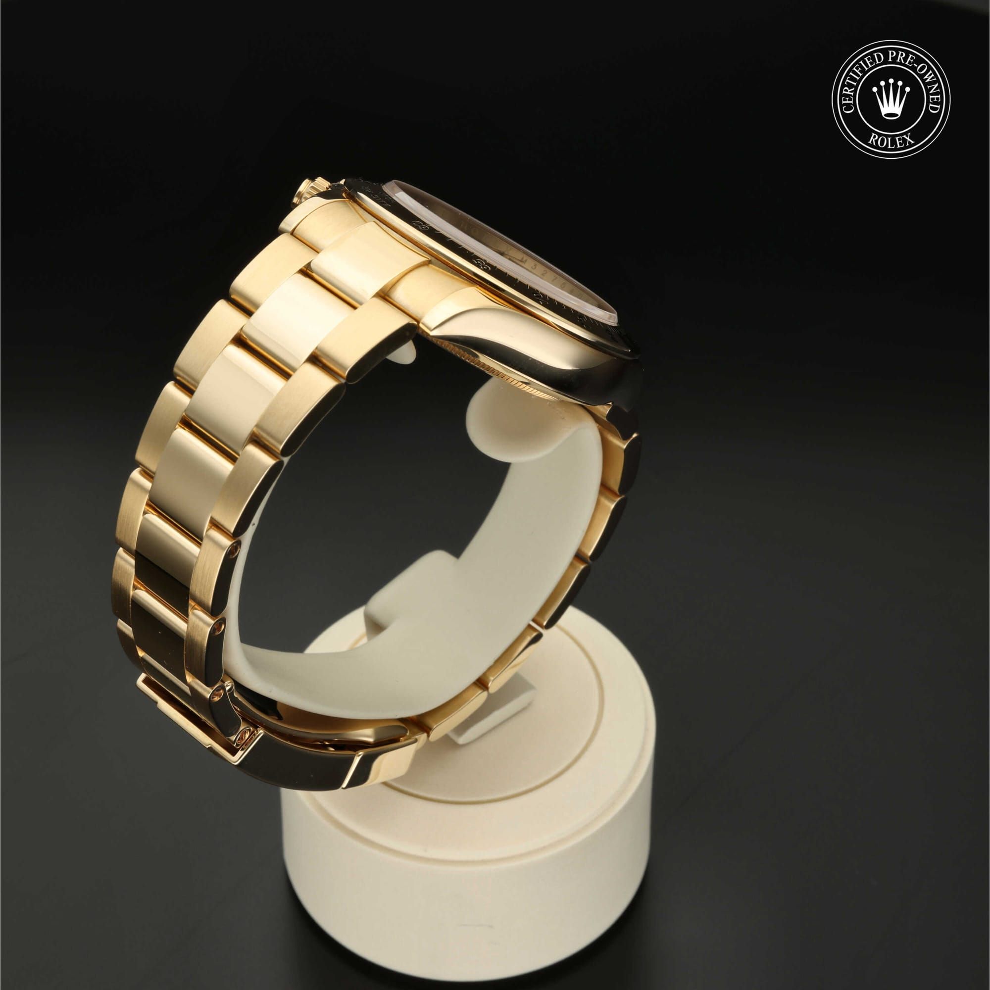 Rolex Certified Pre-Owned Oyster Perpetual Cosmograph Daytona aus 2014 in 40 mm aus Gelbgold 18 Karat