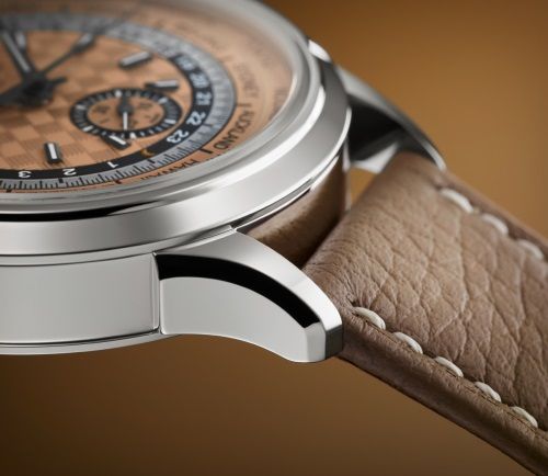 Weltzeituhr, Flyback-Chronograph.