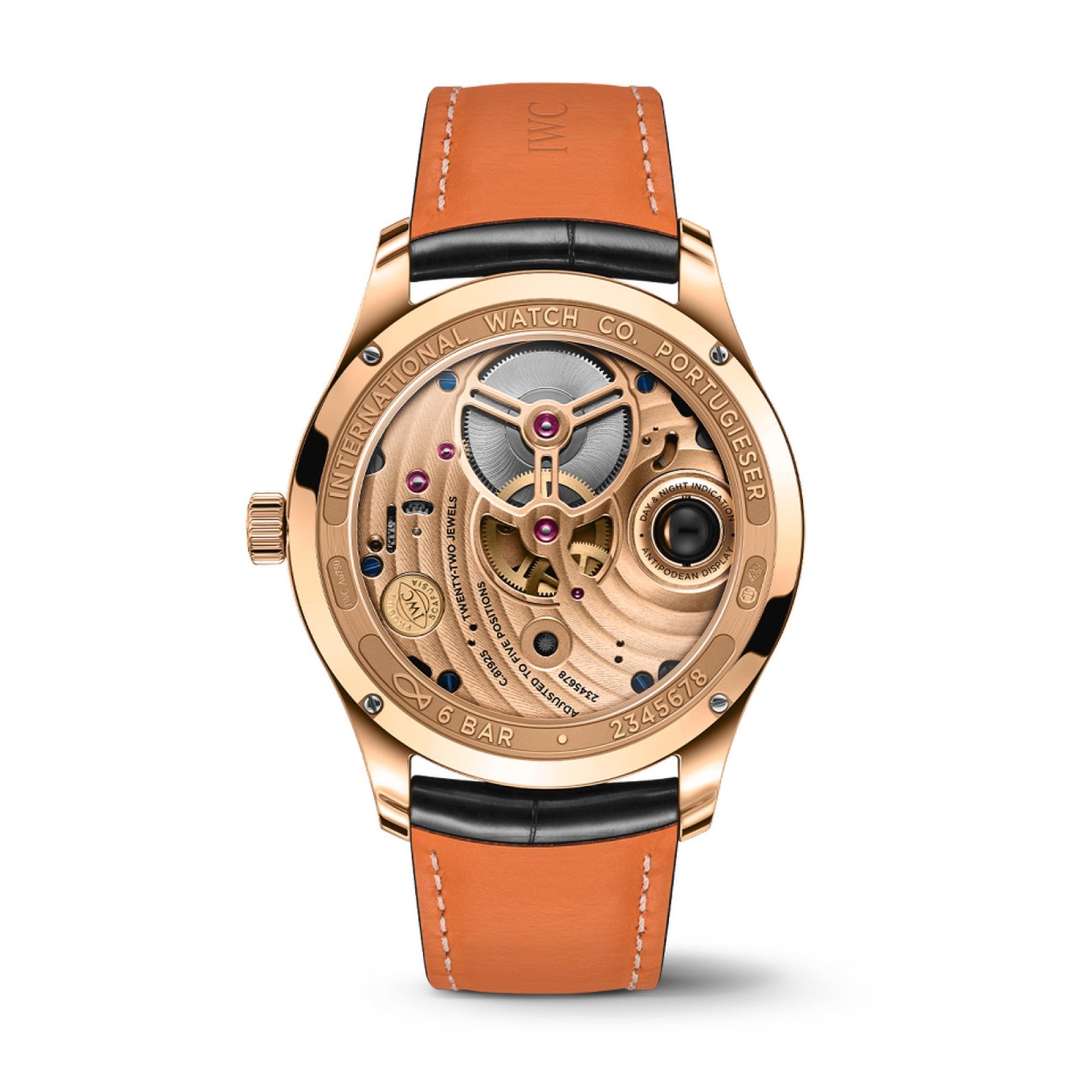 IWC Portugieser Hand-Wound Tourbillon Day & Night Rückseite