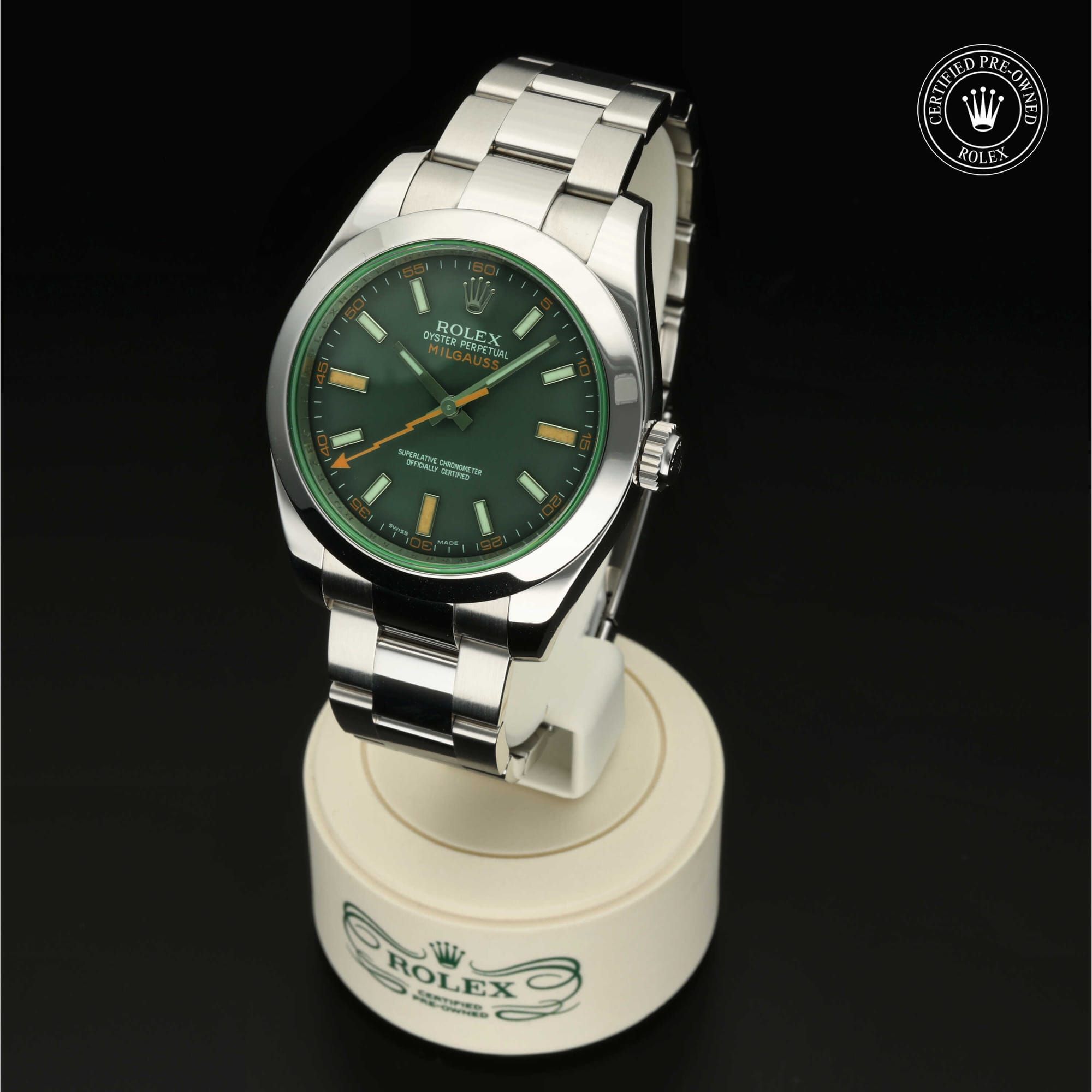 Rolex Certified Pre-Owned Oyster Perpetual Milgauss