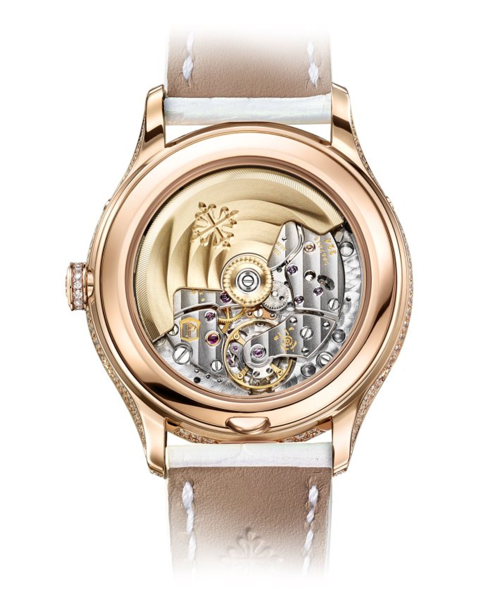 Patek Philippe Jahreskalender, Mondphase. Rückseite