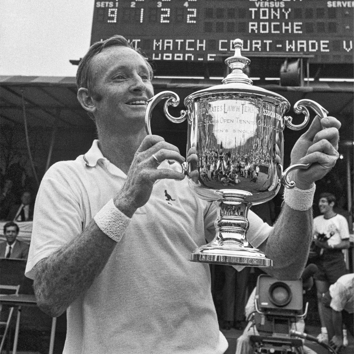 Rod Laver bei den US Open