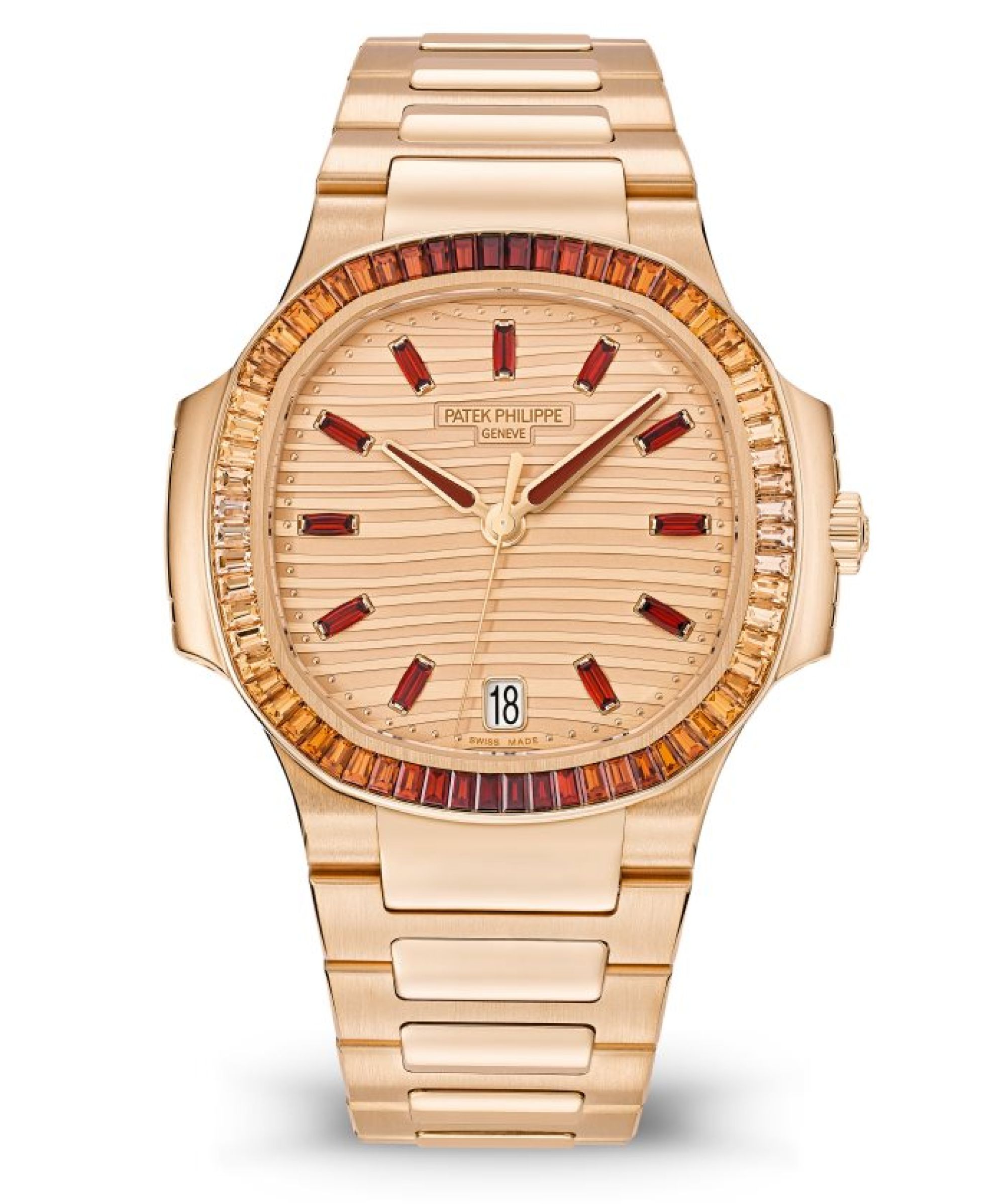 Patek Philippe Ladies Automatic Nautilus. Face