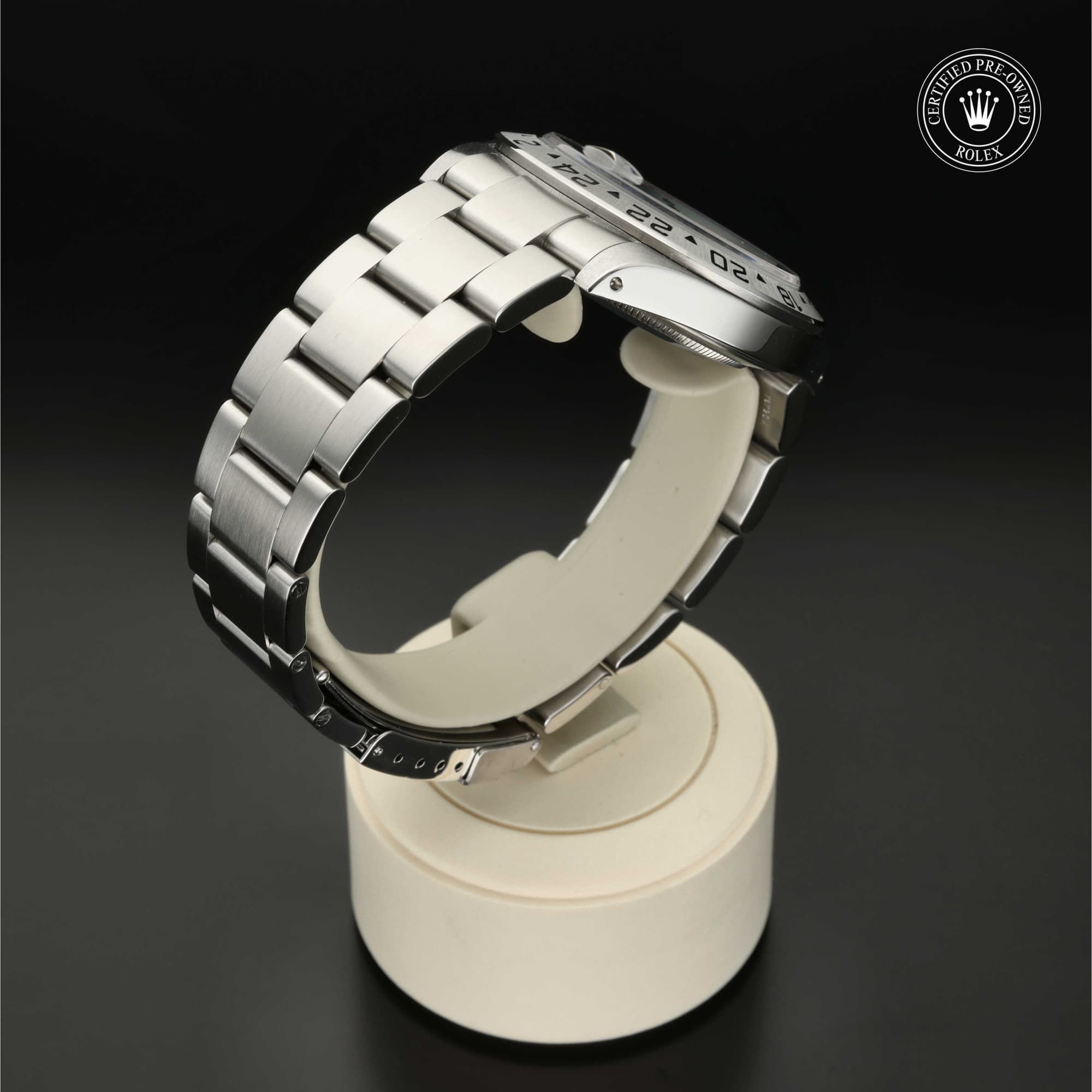 Rolex Certified Pre-Owned Oyster Perpetual Explorer II aus 2000 in 40 mm aus Edelstahl Oystersteel