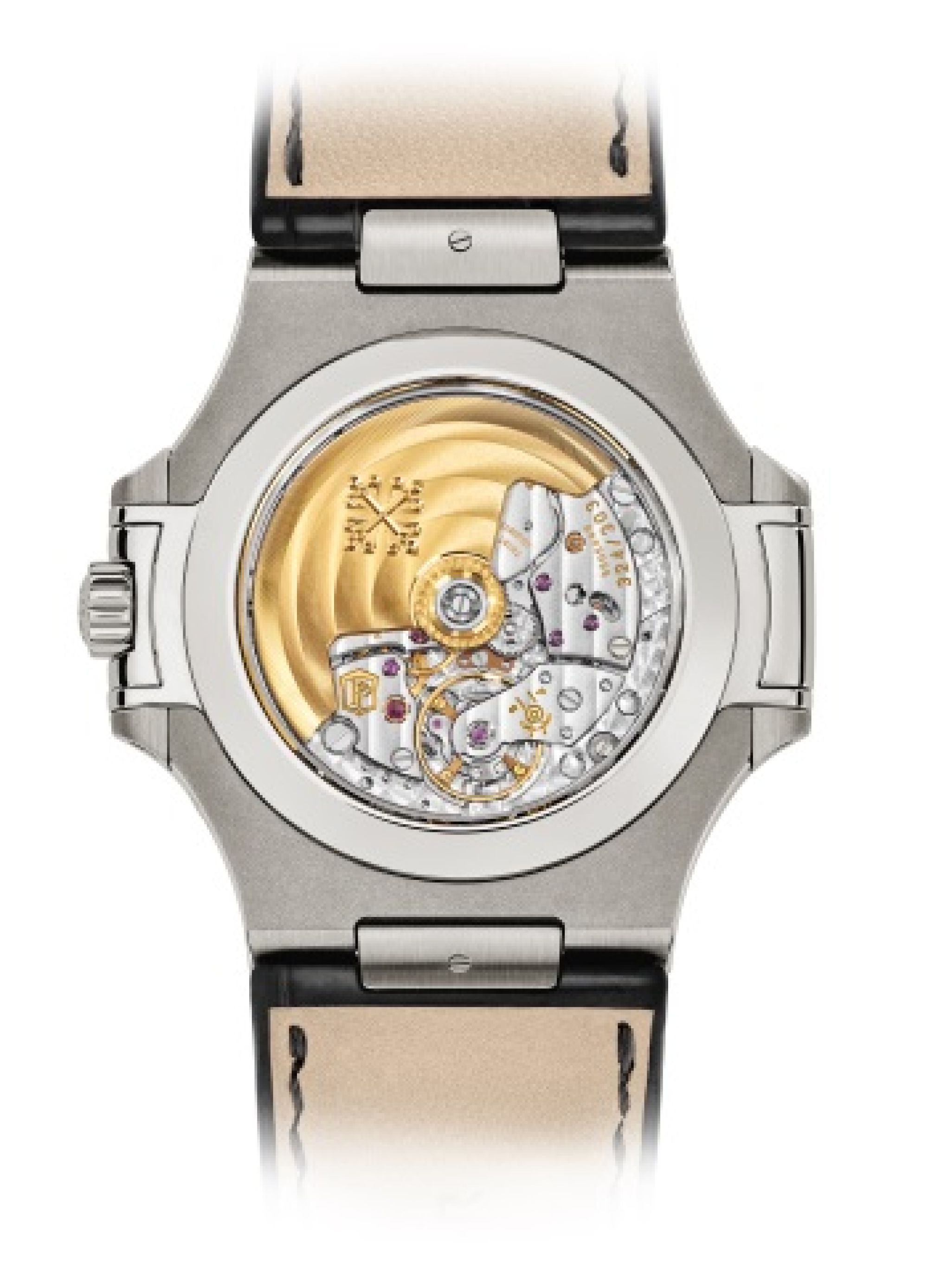 Patek Philippe Jahreskalender, Mondphase. Rückseite