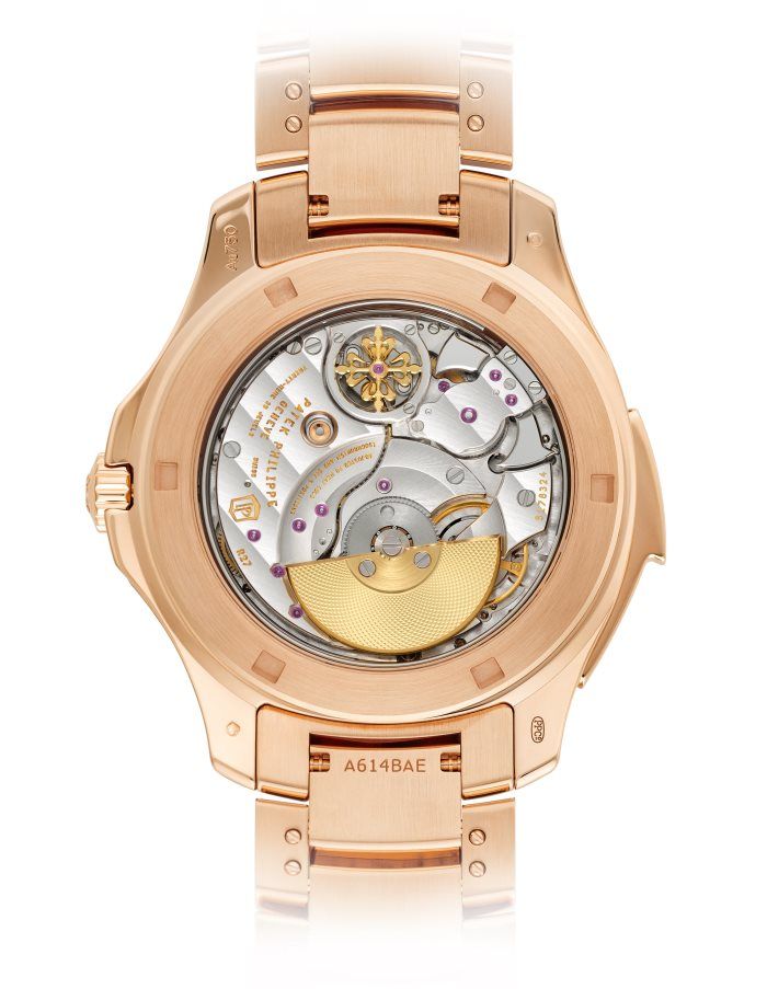 Minutenrepetition Aquanaut Luce „Rainbow“, Haute Joaillerie.