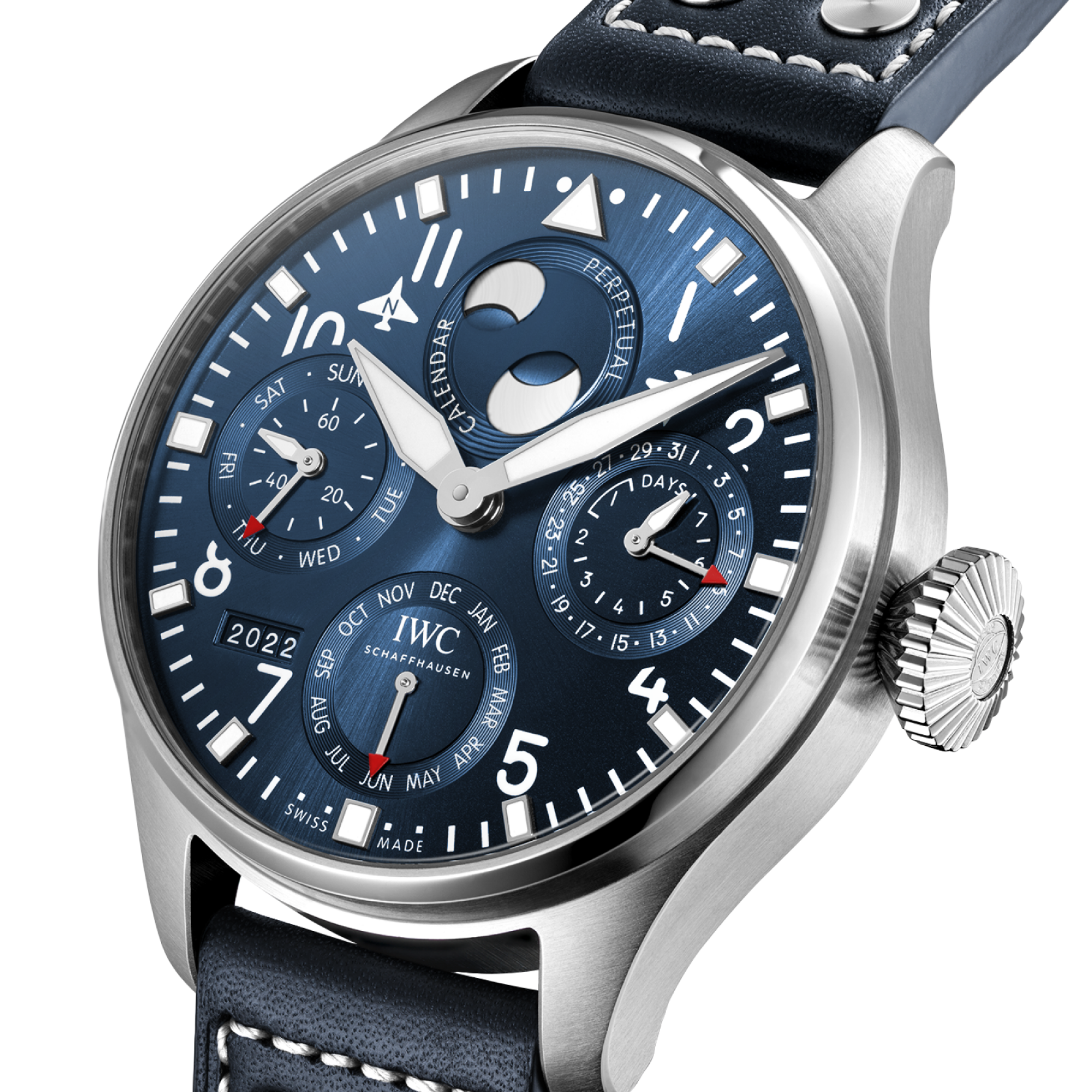 IWC  Big Pilot’s Watch Perpetual Calendar liegend