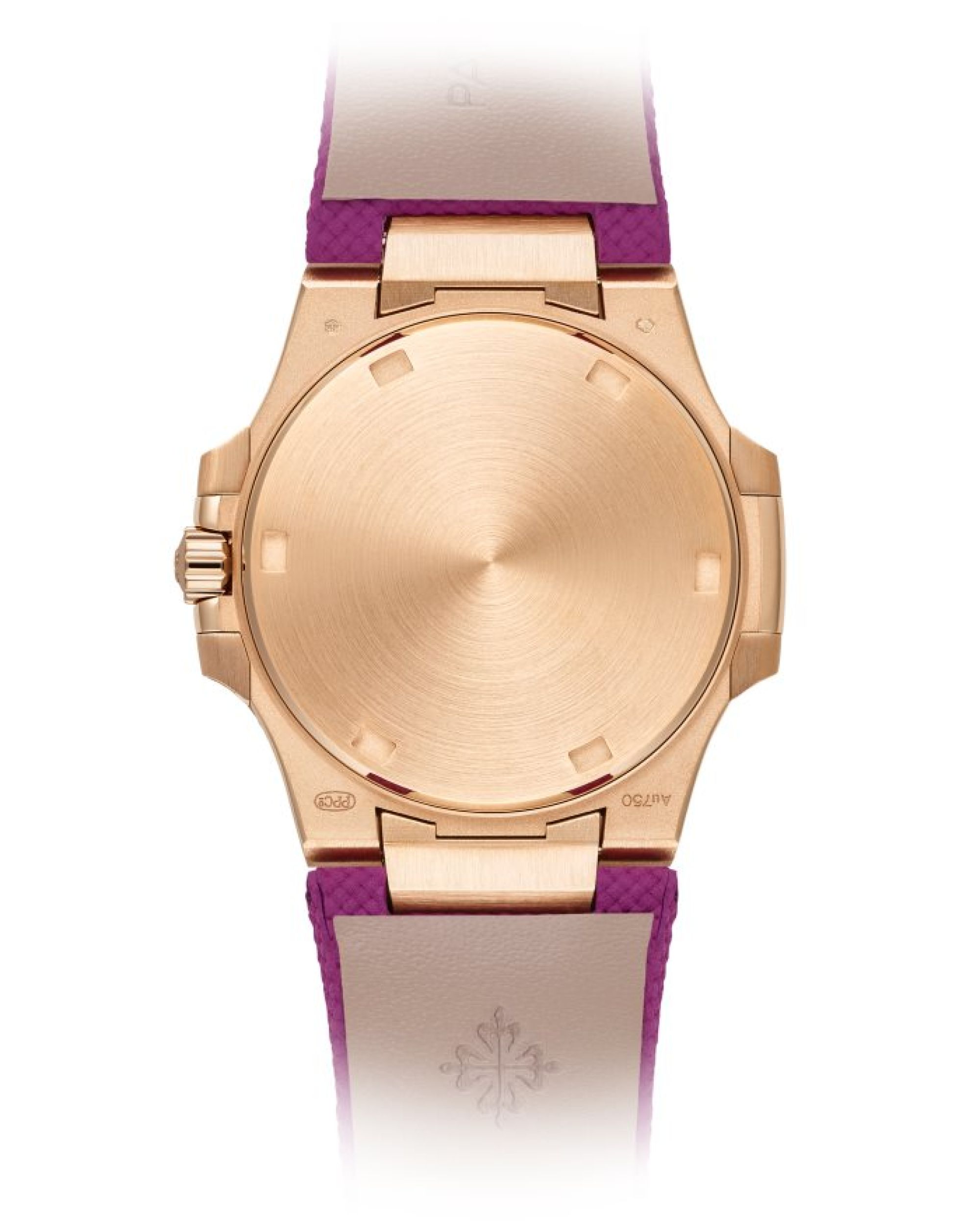 Patek Philippe Datum, Zentralsekunde. Rückseite