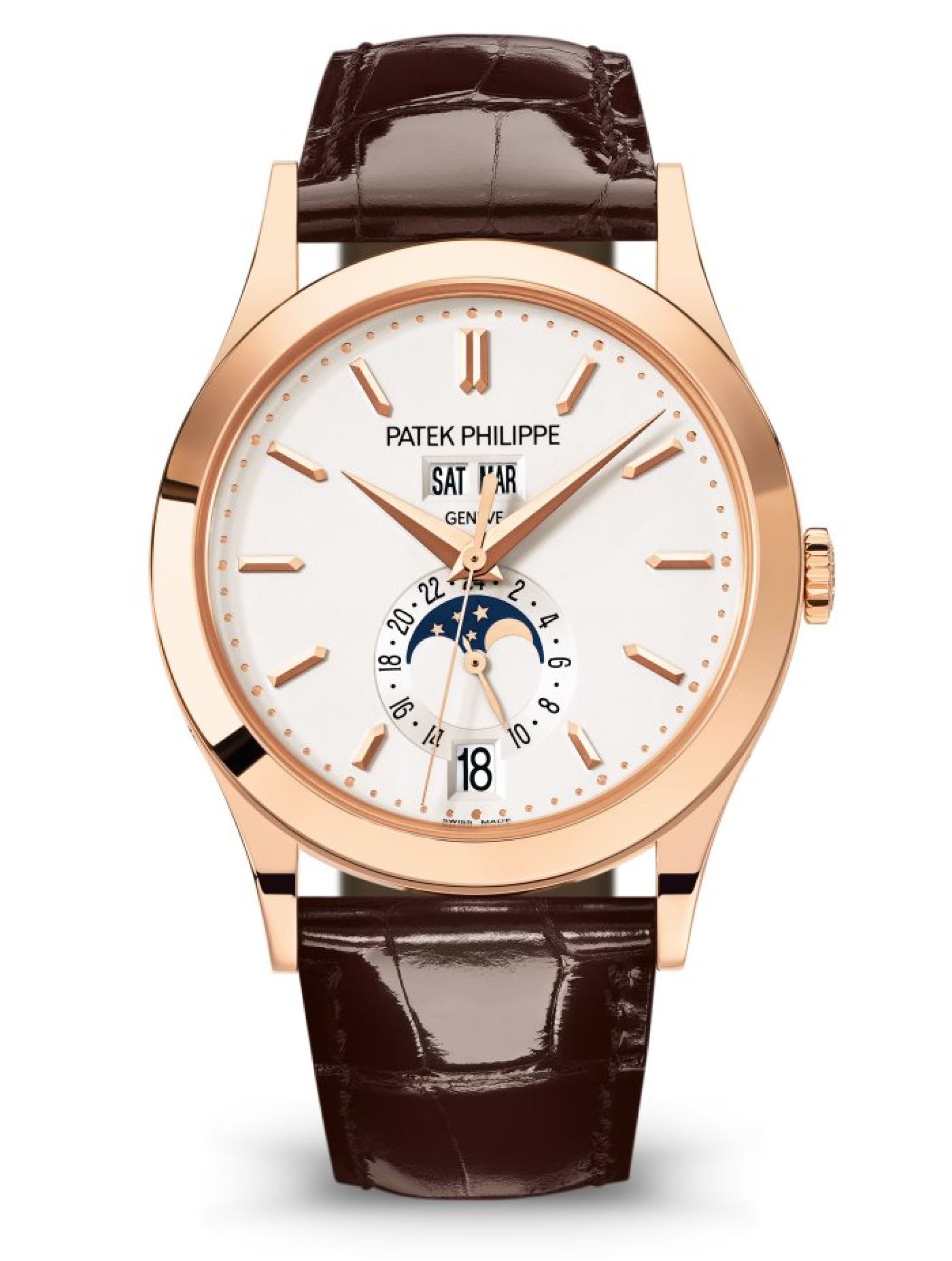 Patek Philippe Jahreskalender, Mondphase. Face