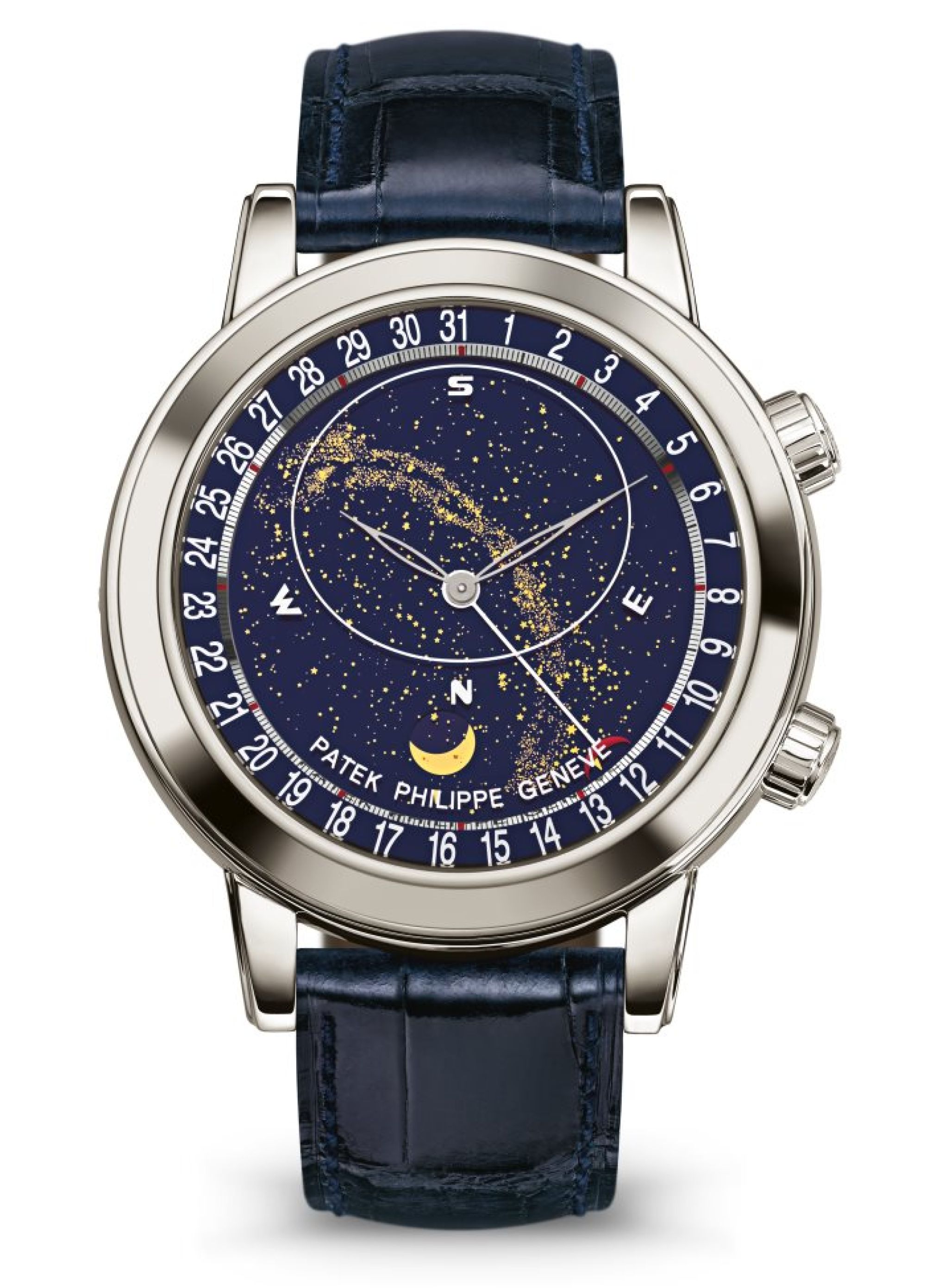 Patek Philippe Celestial, Mondalter. Face