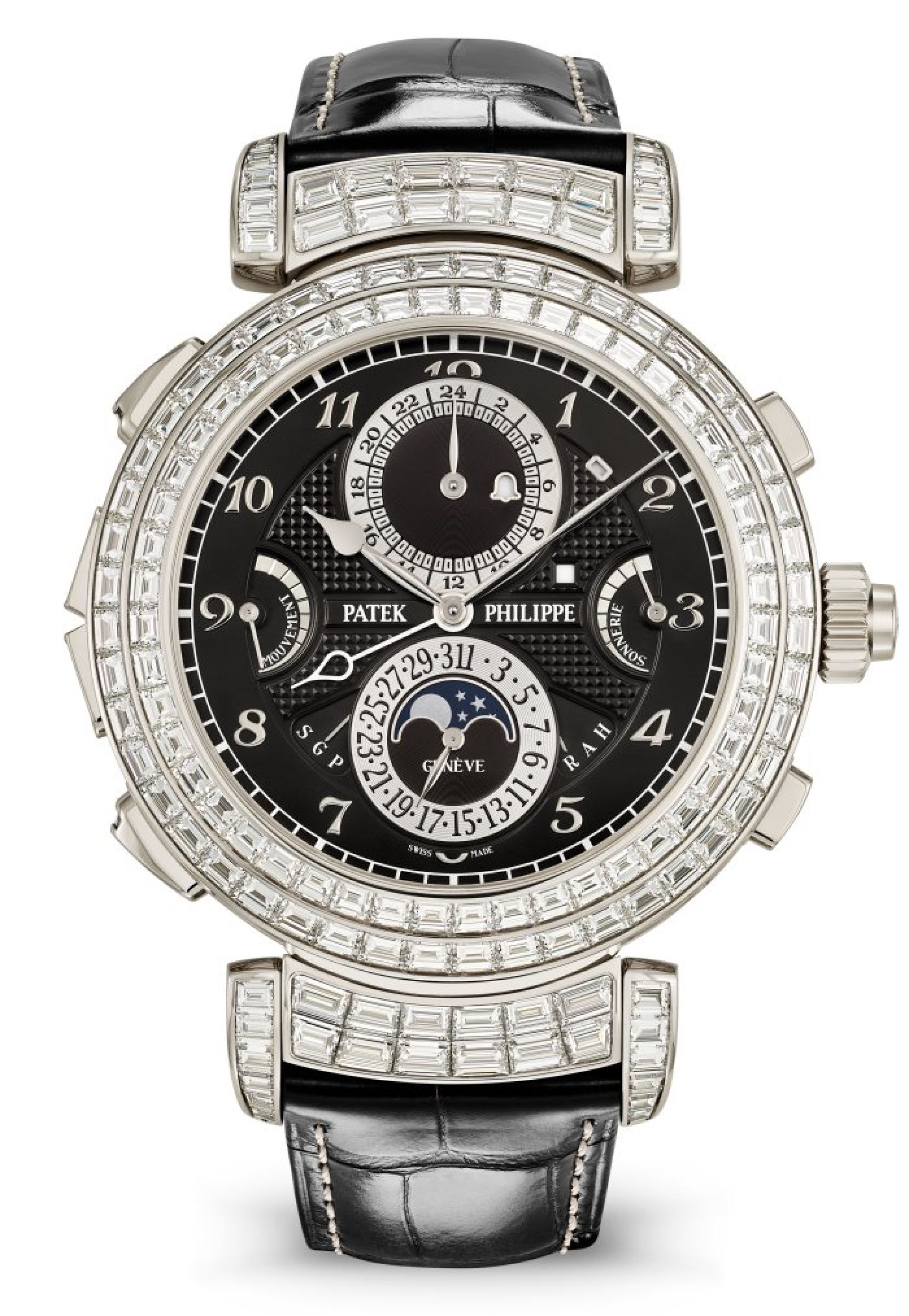 Patek Philippe Patek Philippe Grandmaster Chime, Haute Joaillerie. Face