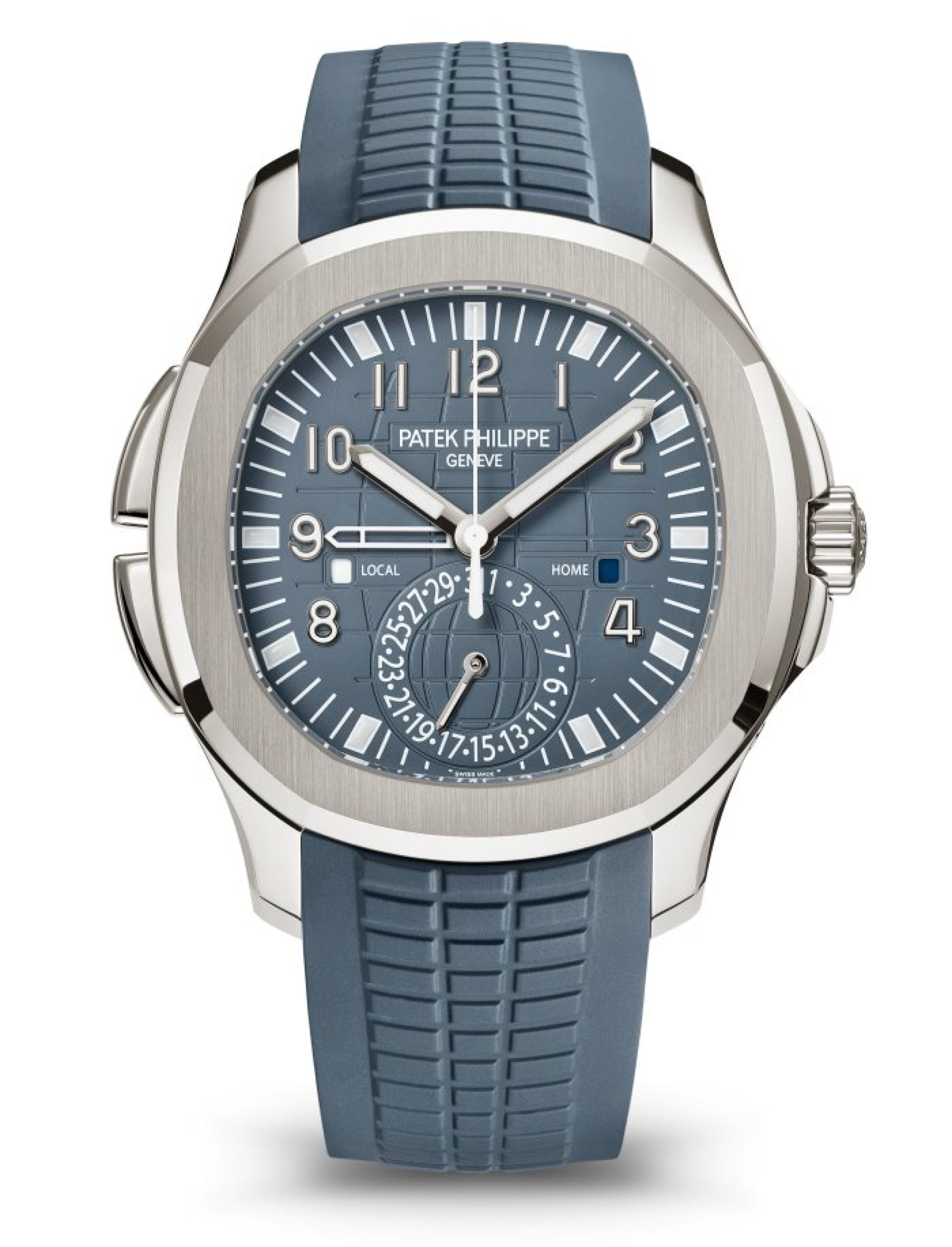 Patek Philippe Aquanaut Travel Time. Face